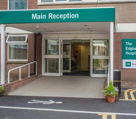 L'hôpital Edgbaston - qui fait partie du Circle Health Group