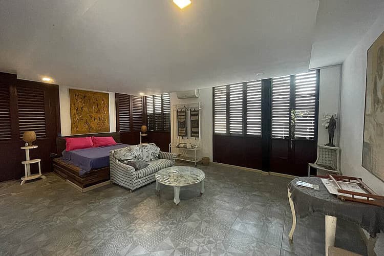 Chambre double privée avec climatisation