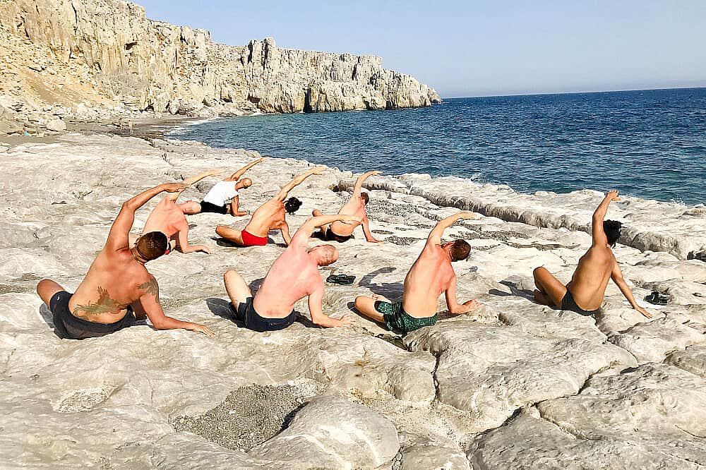 8 Journée de retraite spirituelle de yoga pour hommes en Crète, Grèce