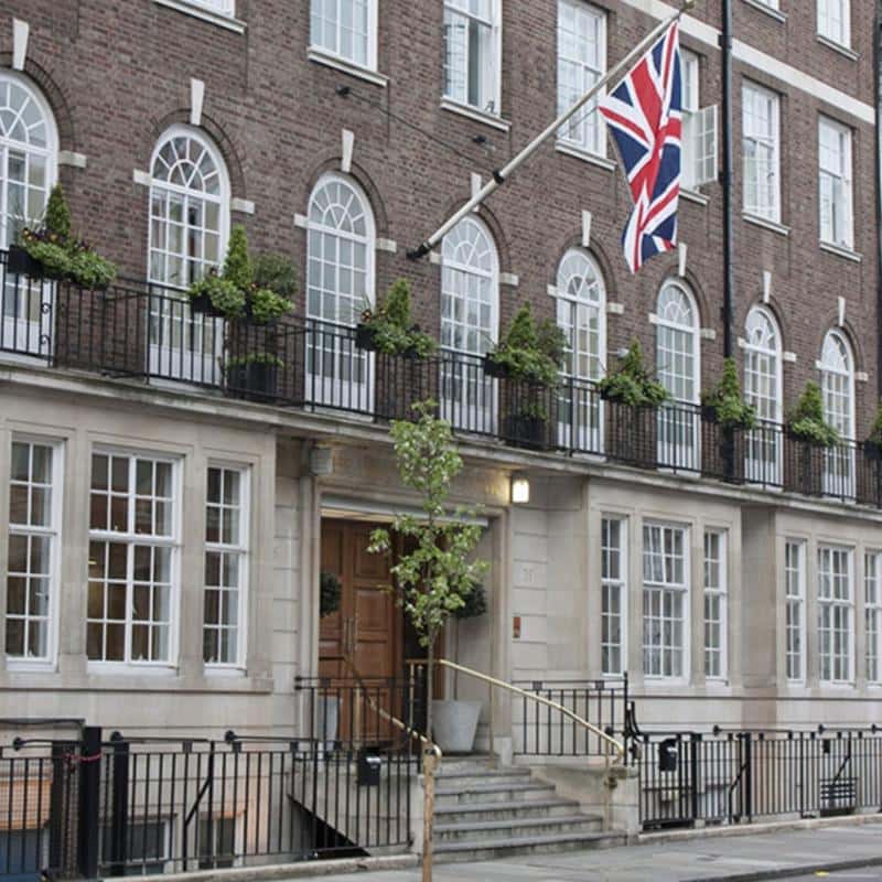 La Harley Street Clinic, qui fait partie de HCA Healthcare UK