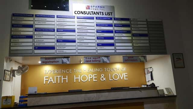 Hospital SPARSH, Vasanthnagar, Bangalore