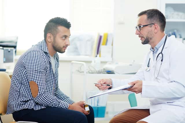 حزم فحص صحة البالغين الأساسيين (الذكور) للمرضى الداخليين
